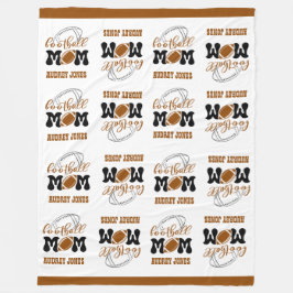 Cobertor De Velo Mãe de Futebol de fofinho grande