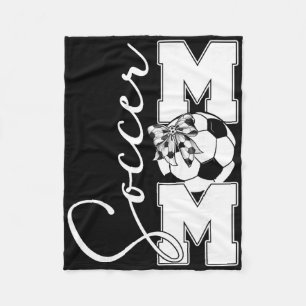 Cobertor De Velo Mãe de Futebol Família Correspondente Aniversário