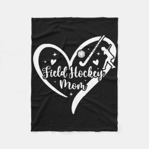 Cobertor De Velo Mãe de Hockey de Campo Coração Mãe de um Jogador d