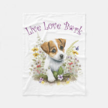 Mãe de Jack Russell Floral