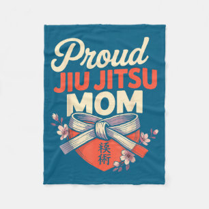 Cobertor De Velo Mãe de Jiu Jitsu Mãe Retro