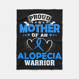 Cobertor De Velo Mãe De Um Guerreiro Da Alopecia