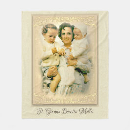 Cobertor De Velo Mãe do católico do St. Gianna Beretta Molla