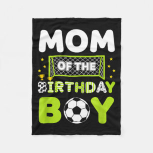 Cobertor De Velo Mãe Do Menino De Aniversário Mãe De Futebol Aniver