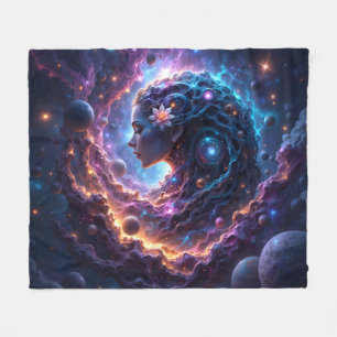 Cobertor De Velo Mãe do Universo – Aquela Que Sonha as Estrelas.