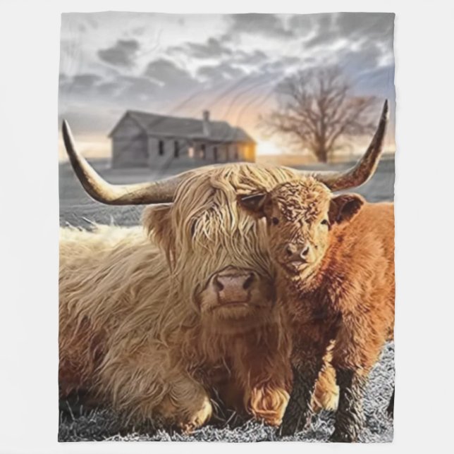 Cobertor De Velo MÃE e BABY (Frente)