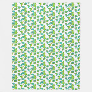 Cobertor De Velo Mãe e filhos de monstro lindos