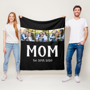 Cobertor De Velo Mãe Estabeleceu Elegante Roteiro Preto 3 Foto