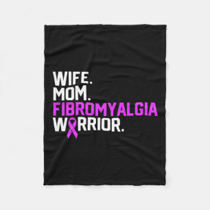 Cobertor De Velo Mãe Fibromialgia Guerreira Sensibilização Fica Bem