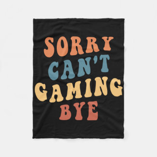Cobertor De Velo Mãe Gamer Gaguejou Desculpe Não Posso Jogar Tchau