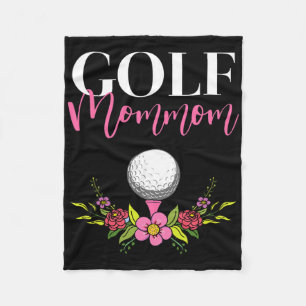 Cobertor De Velo Mãe Golfer Golf Mommom