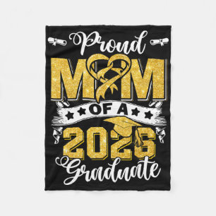 Cobertor De Velo Mãe Orgulhosa De Um Graduando Da Turma De 2026 Gra