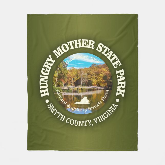 Cobertor De Velo Mãe SP com fome (Frente)