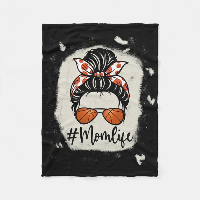 Cobertor De Velo Mãe Vida Bysketbyll Sangrado Bysketbyll Mãe (Frente)