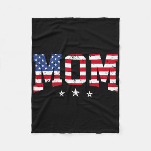 Cobertor De Velo Mãe Vintage Dia das Mães Mãe Americana Bandeira EU