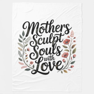 Cobertor De Velo Mães Escultam Almas Com Amor