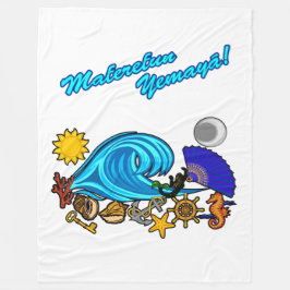 Cobertor De Velo Maferefun Yemaya