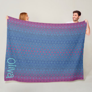 Cobertor De Velo Magenta Star Metamorphic