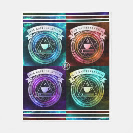 Cobertor De Velo Mages de Badassery + Kaffeeklatsch- Fleece Blanket