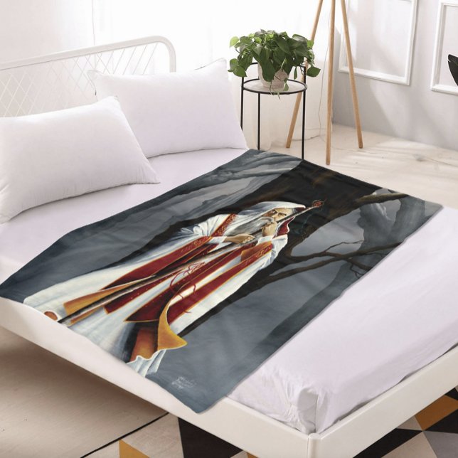 Cobertor De Velo Mago Branco (Criador carregado)