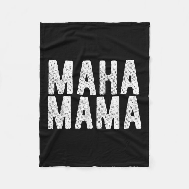 Cobertor De Velo Maha Mama Trump Torna a América Saudável novamente (Frente)