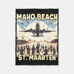 Cobertor De Velo Maho Beach Rua Maarten