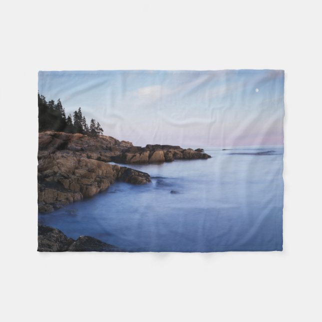 Cobertor De Velo Maine, Parque Nacional Acadia, Luar (Frente (Horizontal))