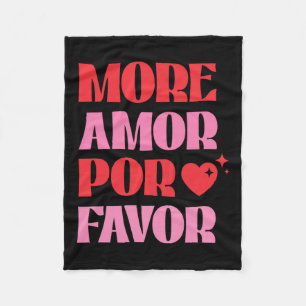Cobertor De Velo Mais Amor Por Favor Estética Amor Retro Dia dos Na