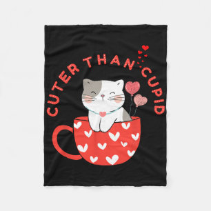 Cobertor De Velo Mais Fofo Que Cupido Gatinho Kawaii na Caneca Pelo