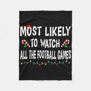 Cobertor De Velo Mais Propenso a Assistir Jogos de Futebol Camisa F