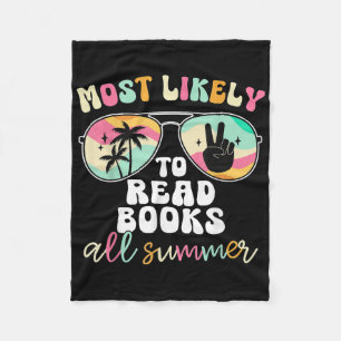 Cobertor De Velo Mais Propenso a Ler Livros Todo Verão Professor Es