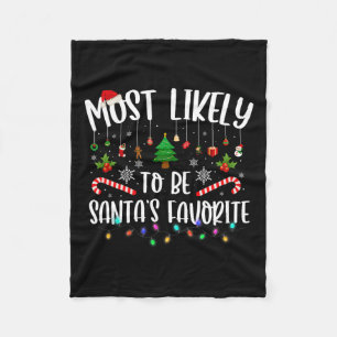 Cobertor De Velo Mais Provável De Ser A Família De Natal Favorita D