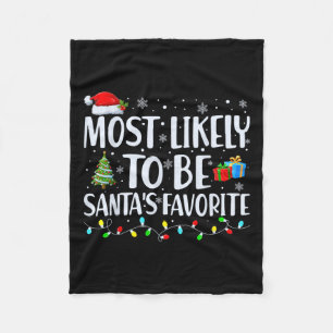 Cobertor De Velo Mais Provável De Ser A Família De Natal Favorita D