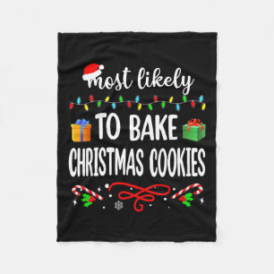 Cobertor De Velo Mais Provável Para Assar De Cookies Divertidos Fam
