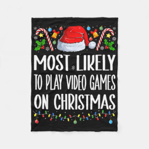 Cobertor De Velo Mais Provável Para Tocar Videos games No Natal Eng
