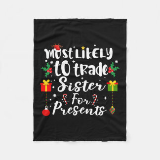 Cobertor De Velo Mais Provável Para Trocar Irmã Por Presentes Engra