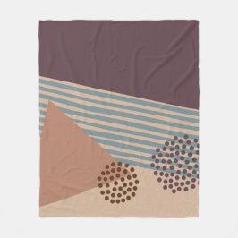 Cobertor De Velo Mais um Abstrato do século Médio