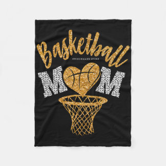 Cobertor De Velo Mais velho de basquete Mãe Leopardo de Basquete Mã