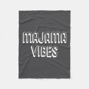 Cobertor De Velo Majama Vibes - Gujarati Engraçado 