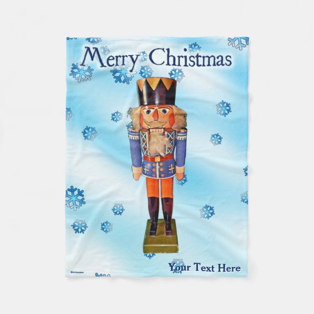 Cobertor De Velo Malandro alemão - Feliz Natal (Frente)