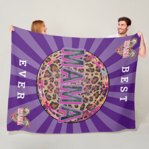 Cobertor De Velo Mama Heart Personalizar Amor