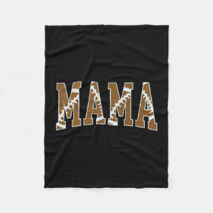 Cobertor De Velo Mama Mãe Touchdown Futebol Americano Dia de Jogo O