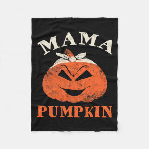 Cobertor De Velo Mama Pumpkin Matching Family Halloween