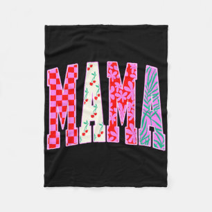 Cobertor De Velo Mama Trendy Checkered Cherries - Arco de Halloween