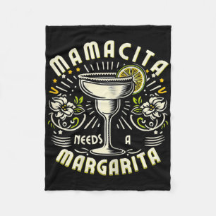 Cobertor De Velo Mamacita Precisa De Uma Margarita Engraçada Cinco