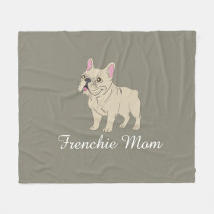 Cobertor De Velo Mamãe Frenchie