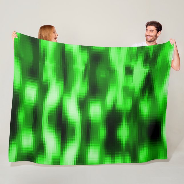 Cobertor De Velo Manchado verde e preto pastilhas de vidro (In Situ)