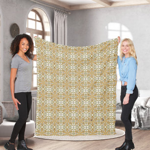 Cobertor De Velo Mandala 1 Fleece Blanket