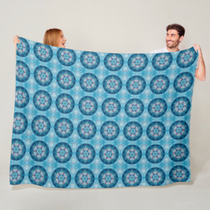 Cobertor De Velo Mandala 2 Fleece Blanket