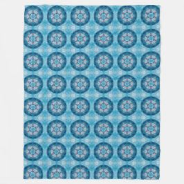 Cobertor De Velo Mandala 2 Fleece Blanket